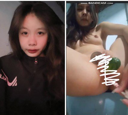 sex teen âu mĩ Em học sinh thích dùng dưa chuột